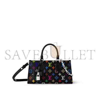 LOUIS VUITTON MURAKAMI LV X TM ONTHEGO EAST WEST CHAIN M13260 (25*13*10cm)